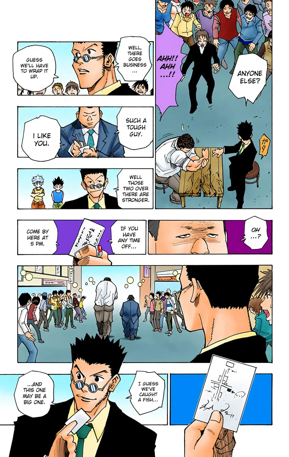 Hunter x Hunter Colored Manga, chapter 80, page 7