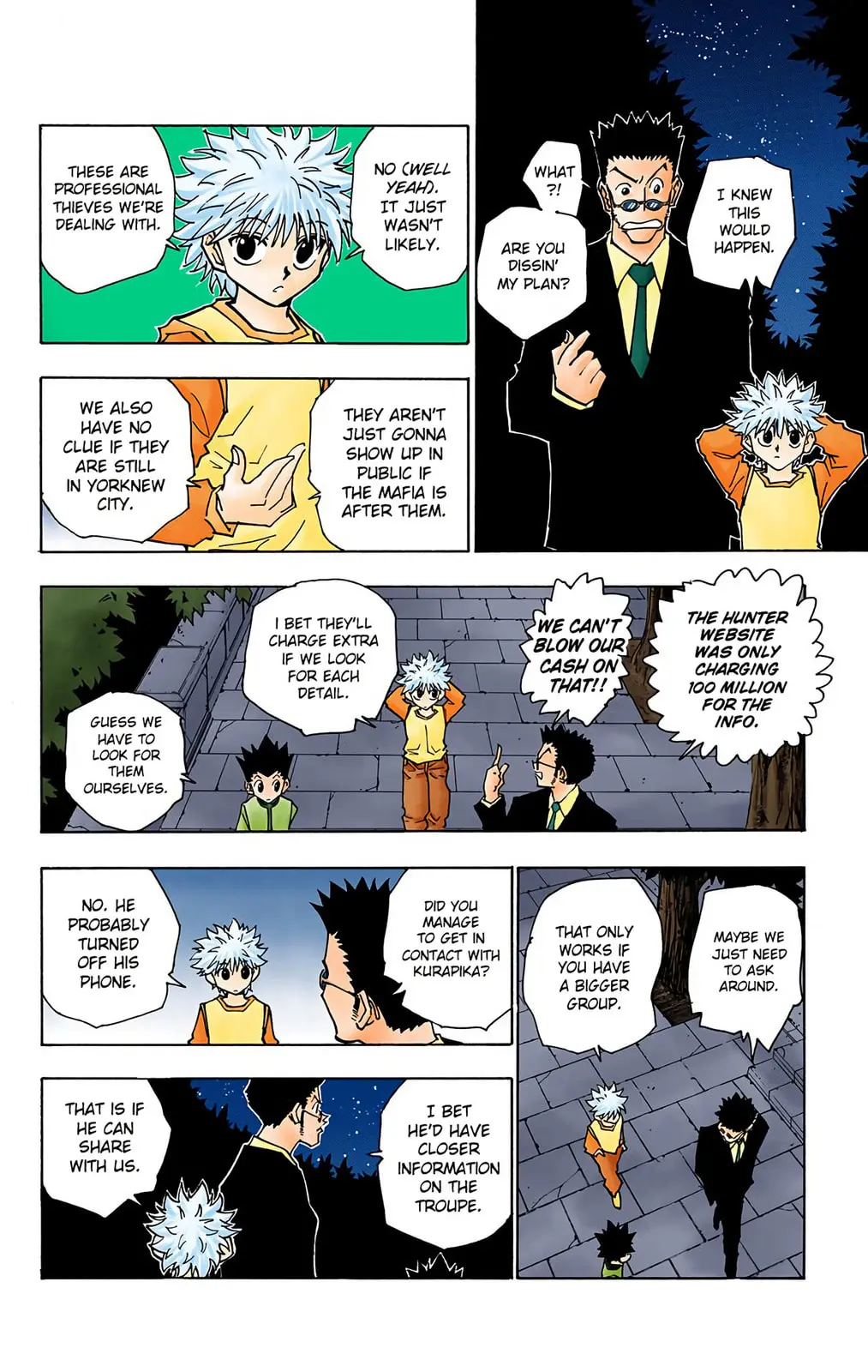 Hunter x Hunter Colored Manga, chapter 81, page 4