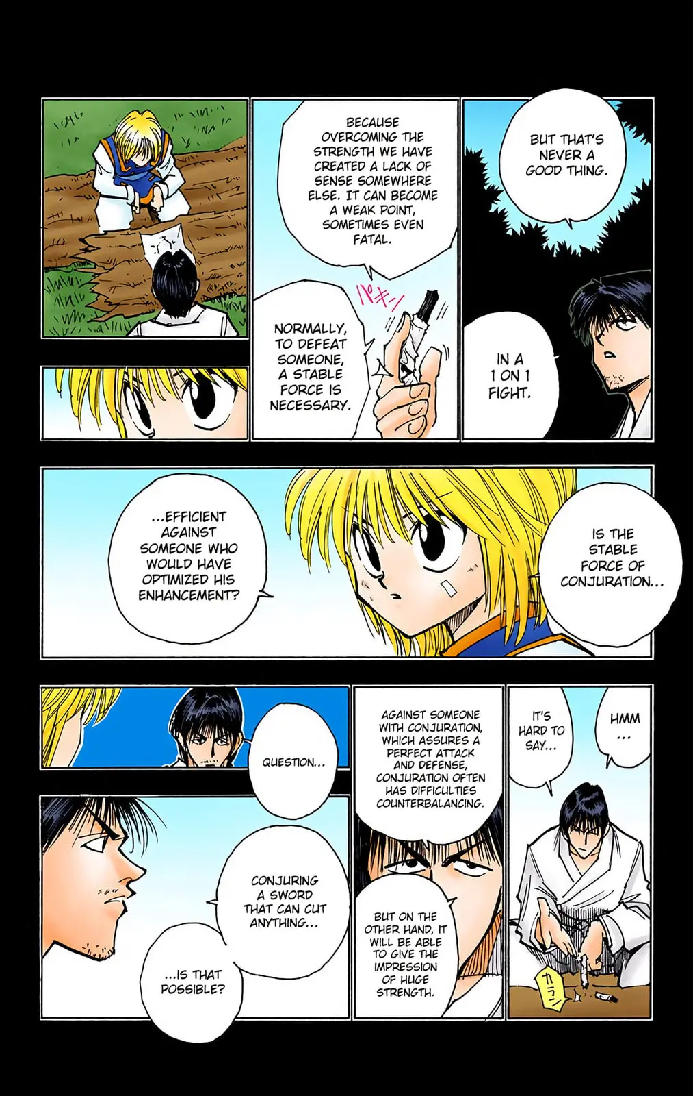 Hunter x Hunter Colored Manga, chapter 83, page 8