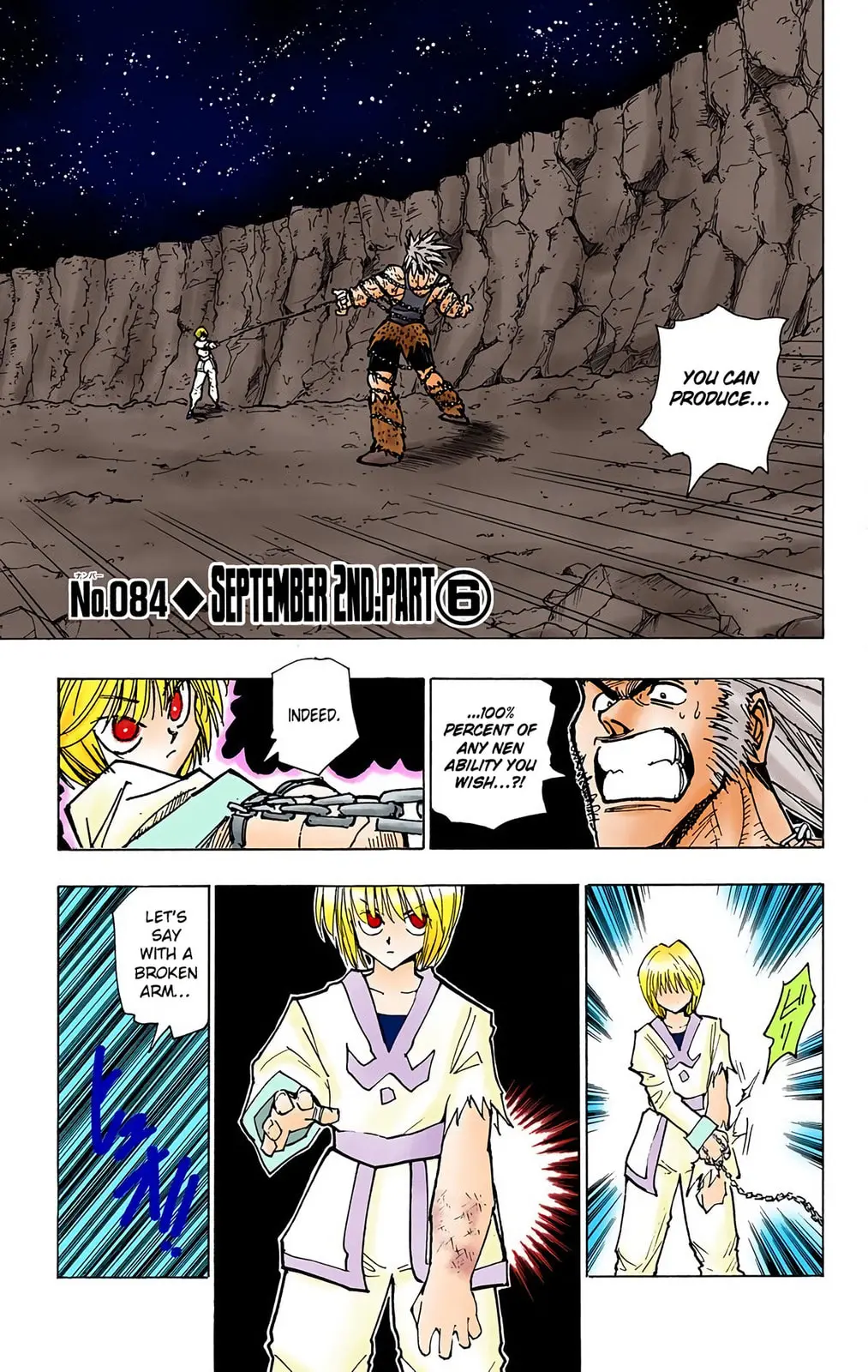 Hunter x Hunter Colored Manga, chapter 84, page 3
