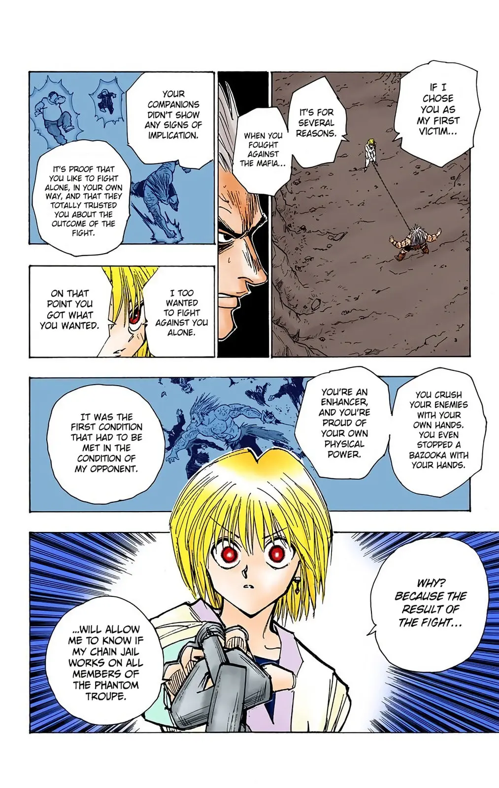 Hunter x Hunter Colored Manga, chapter 84, page 6