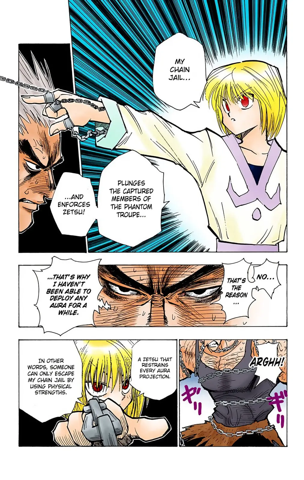 Hunter x Hunter Colored Manga, chapter 84, page 7