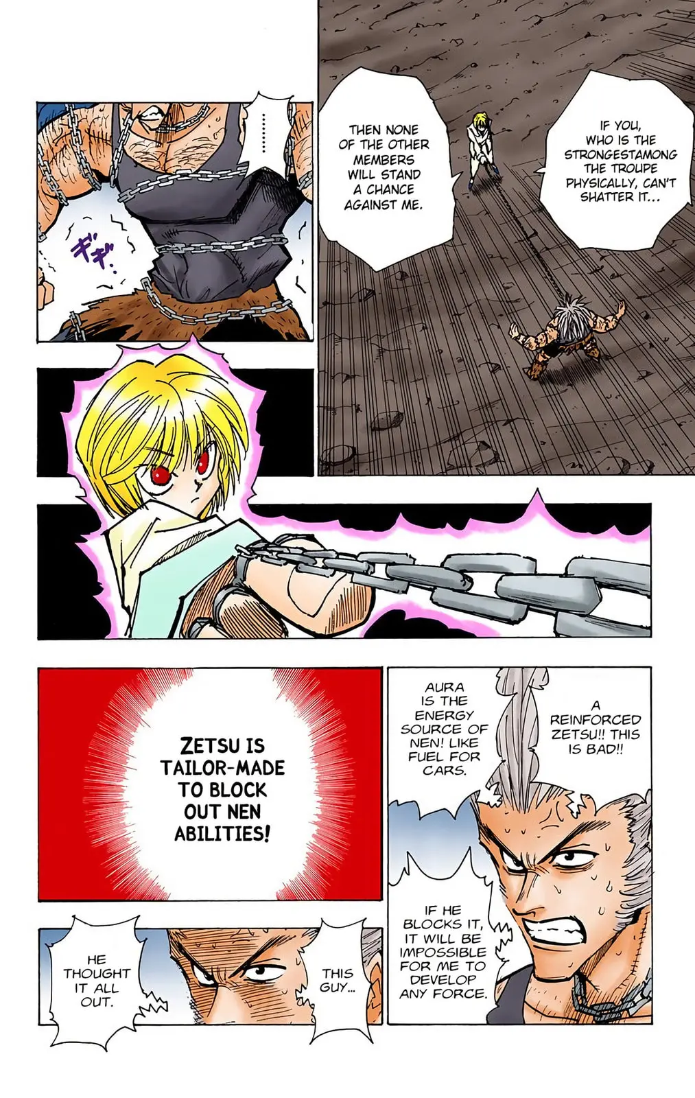 Hunter x Hunter Colored Manga, chapter 84, page 8