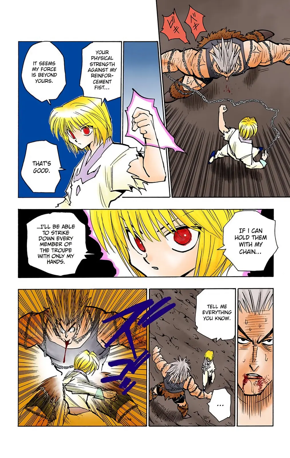 Hunter x Hunter Colored Manga, chapter 84, page 10