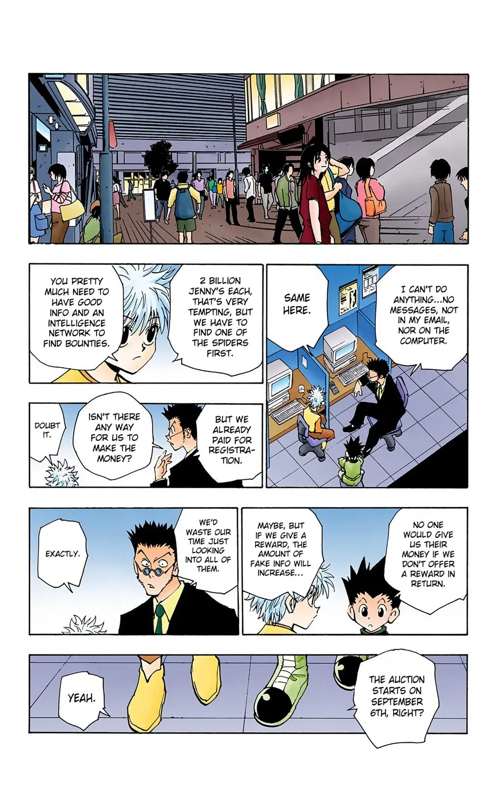 Hunter x Hunter Colored Manga, chapter 84, page 17