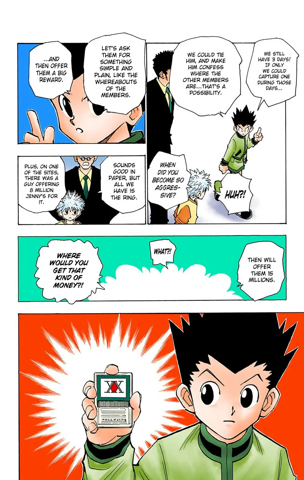 Hunter x Hunter Colored Manga, chapter 84, page 18