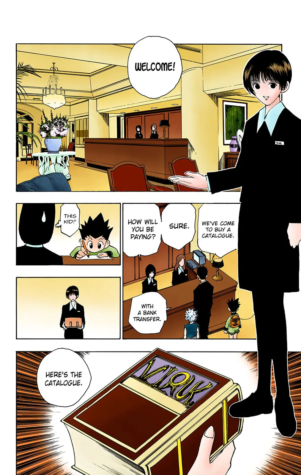 Hunter x Hunter Colored Manga, chapter 85, page 4