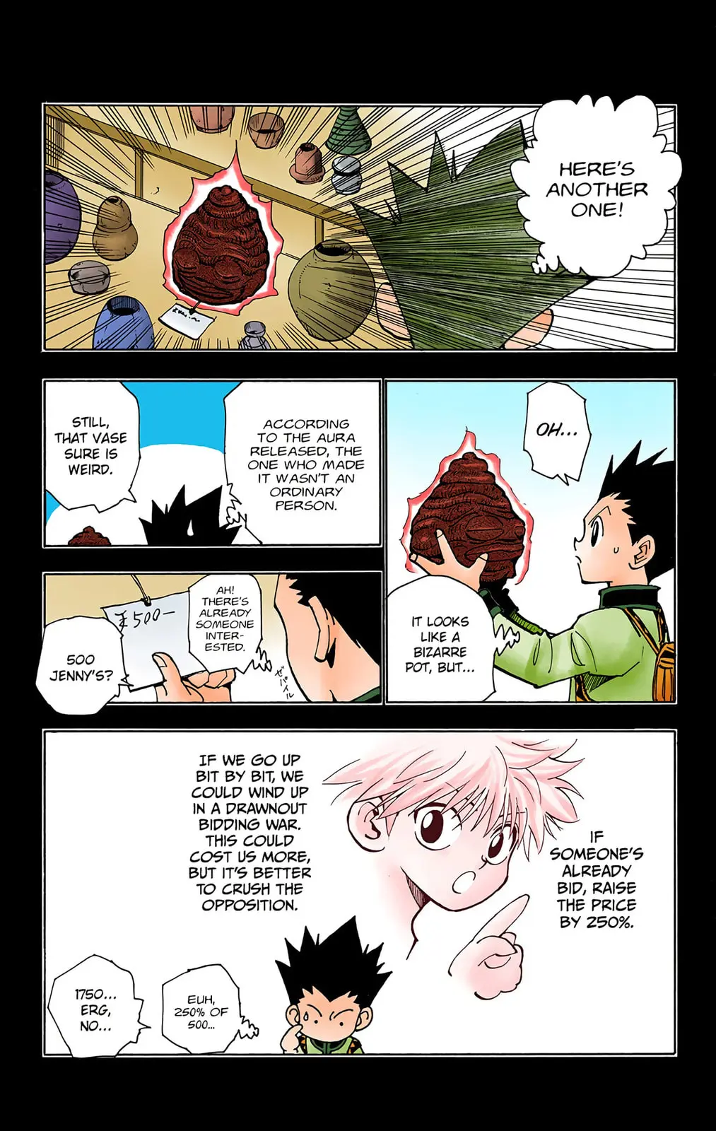 Hunter x Hunter Colored Manga, chapter 86, page 3
