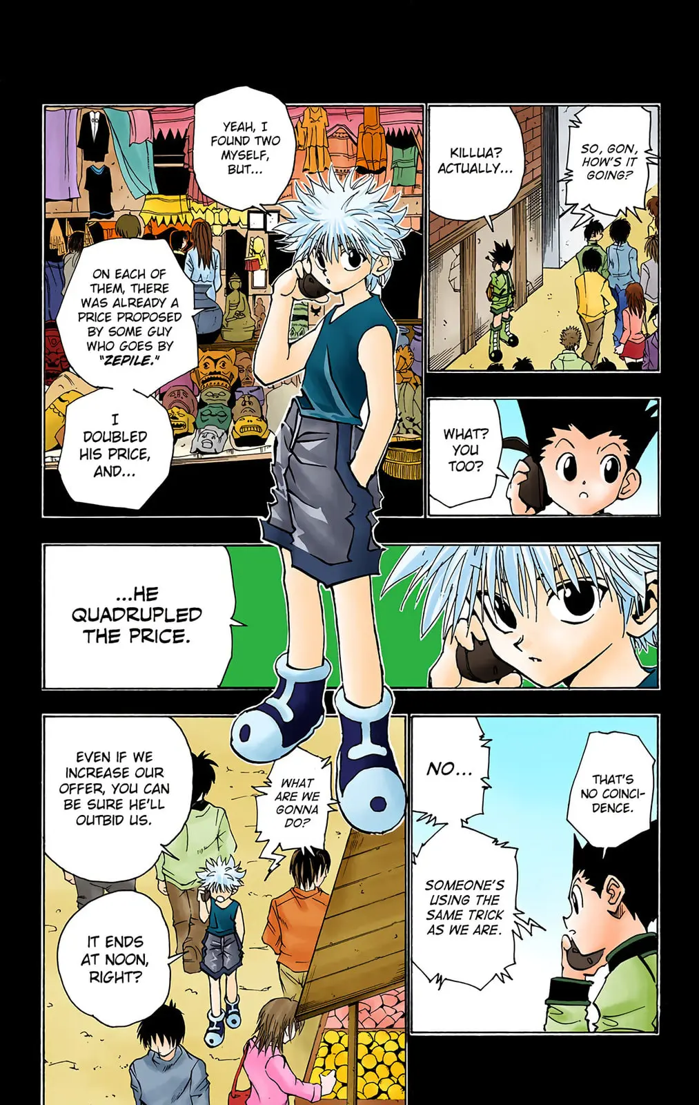 Hunter x Hunter Colored Manga, chapter 86, page 5
