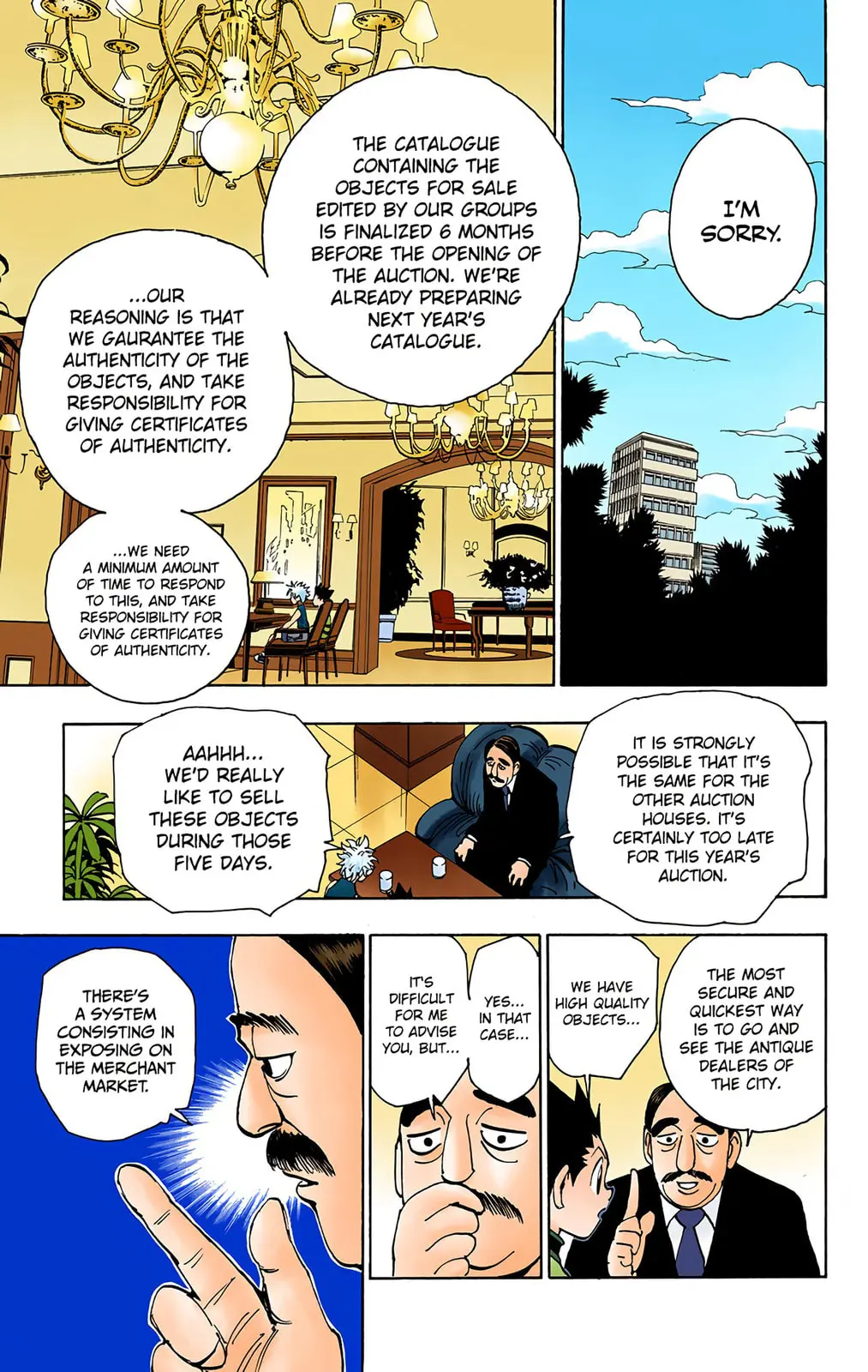 Hunter x Hunter Colored Manga, chapter 86, page 7