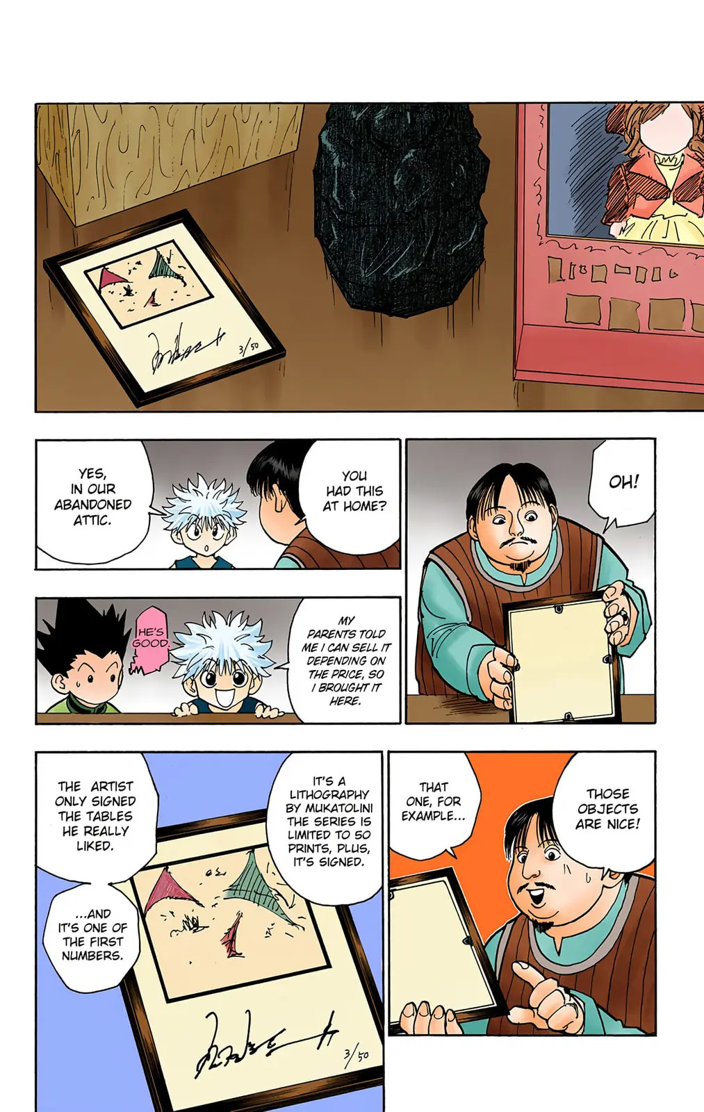 Hunter x Hunter Colored Manga, chapter 86, page 10