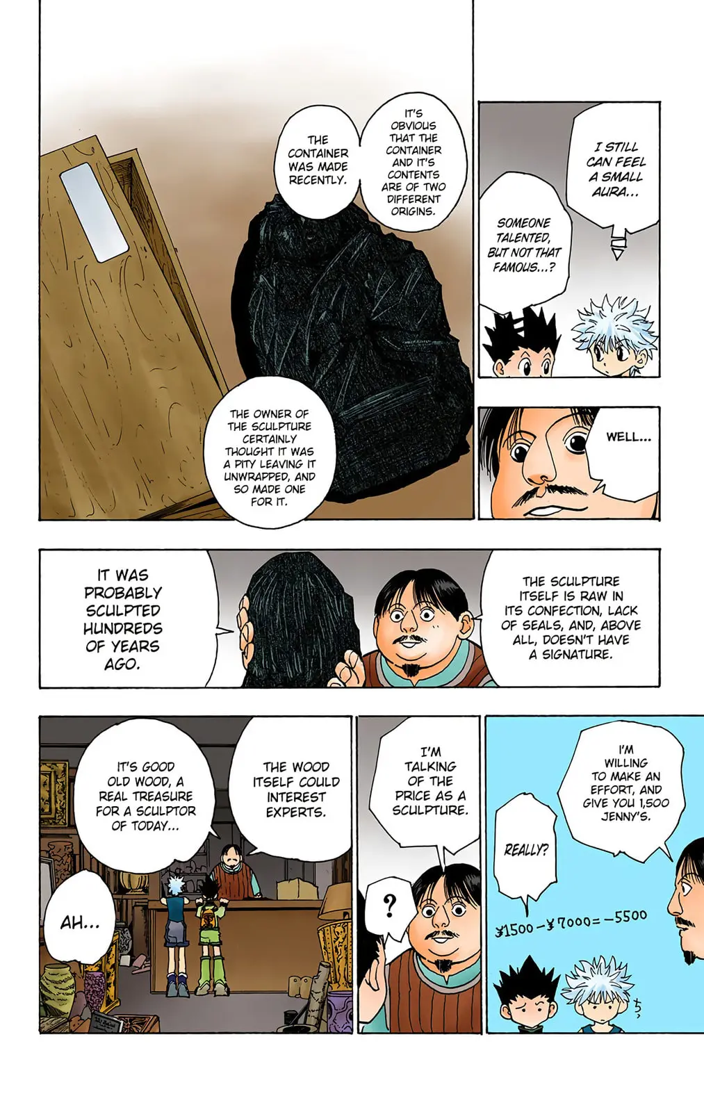 Hunter x Hunter Colored Manga, chapter 86, page 12