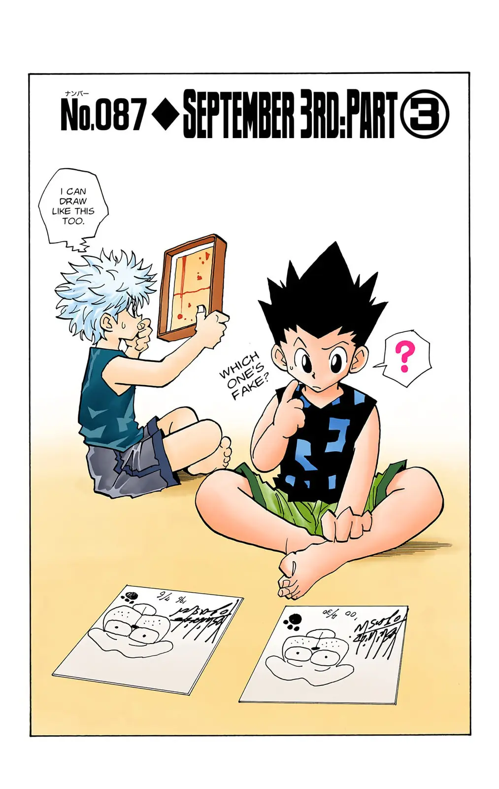 Hunter x Hunter Colored Manga, chapter 87, page 2