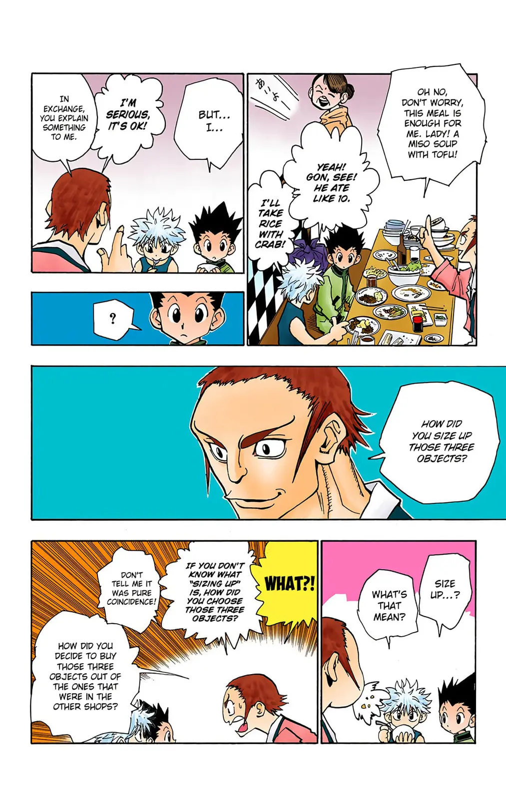 Hunter x Hunter Colored Manga, chapter 87, page 4