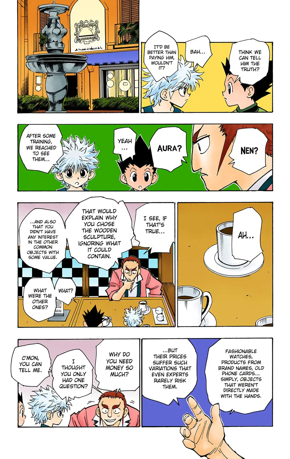 Hunter x Hunter Colored Manga, chapter 87, page 5