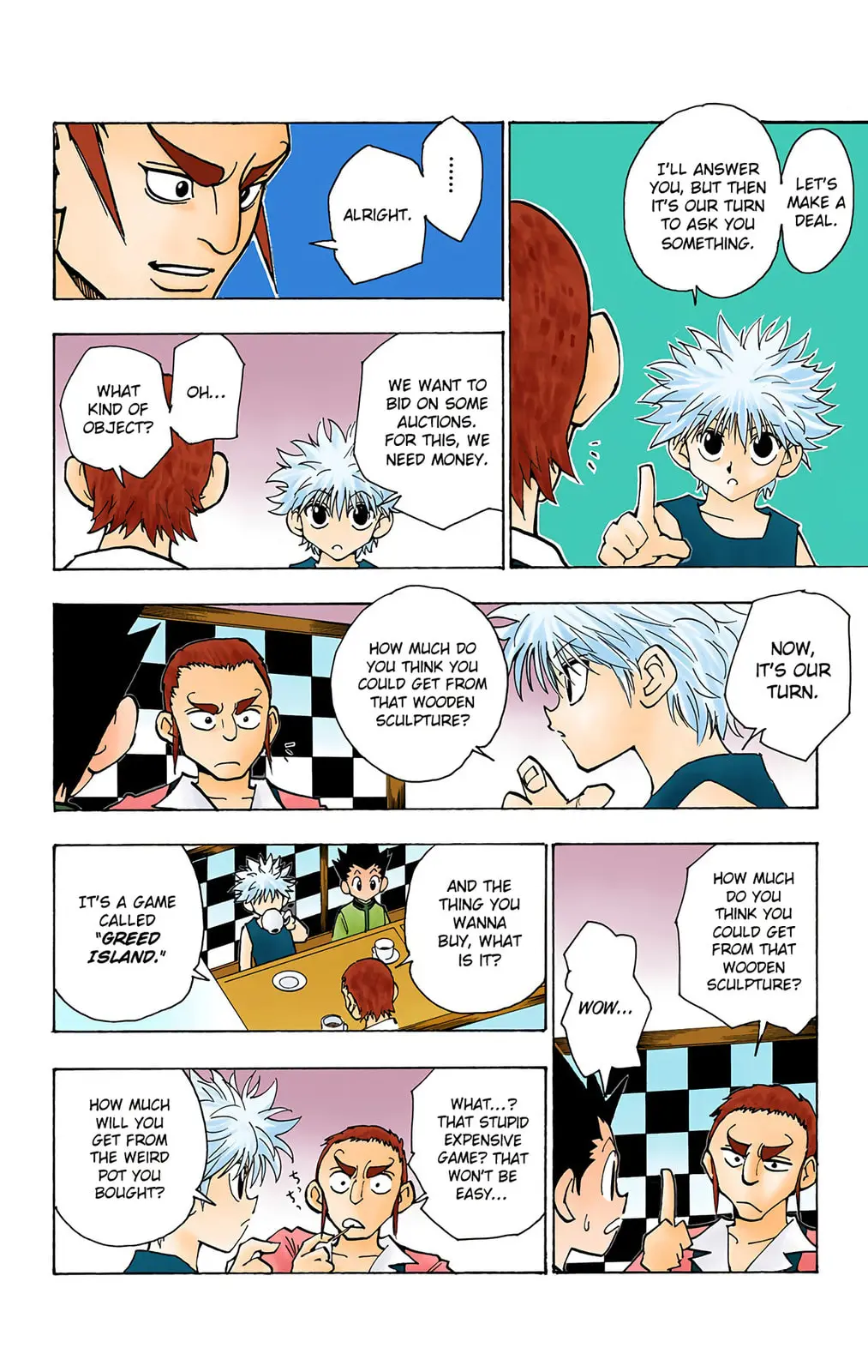 Hunter x Hunter Colored Manga, chapter 87, page 6