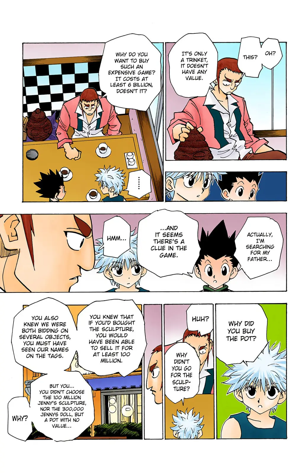 Hunter x Hunter Colored Manga, chapter 87, page 7
