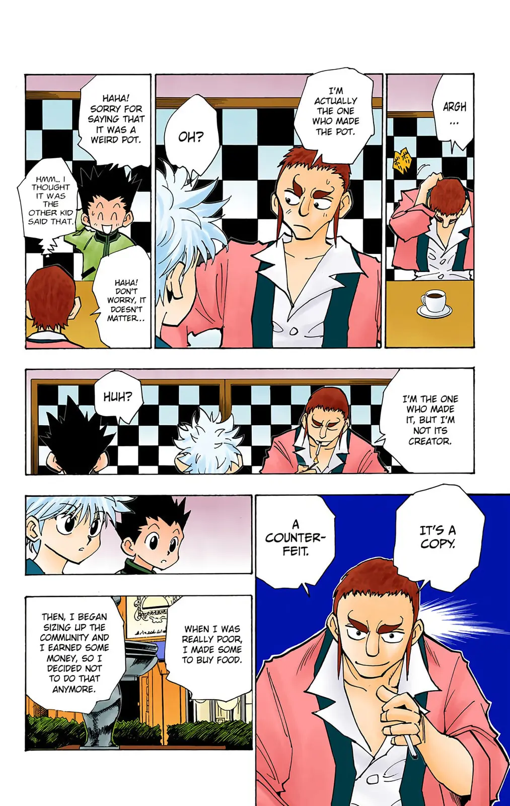 Hunter x Hunter Colored Manga, chapter 87, page 8