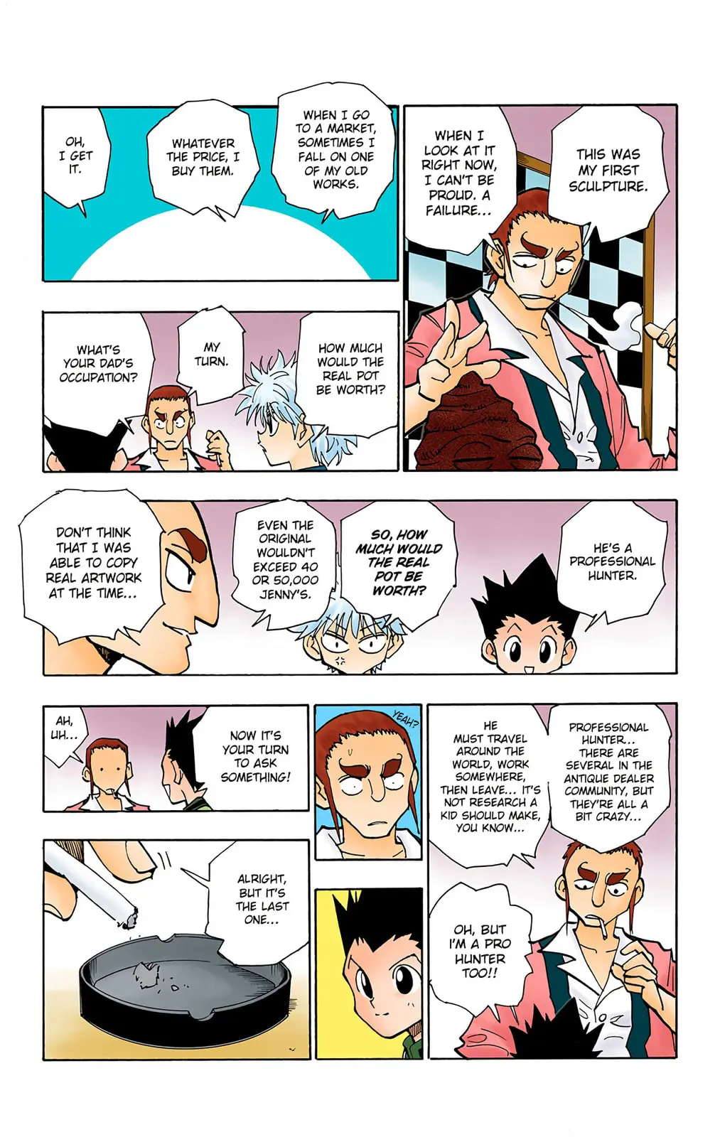 Hunter x Hunter Colored Manga, chapter 87, page 9