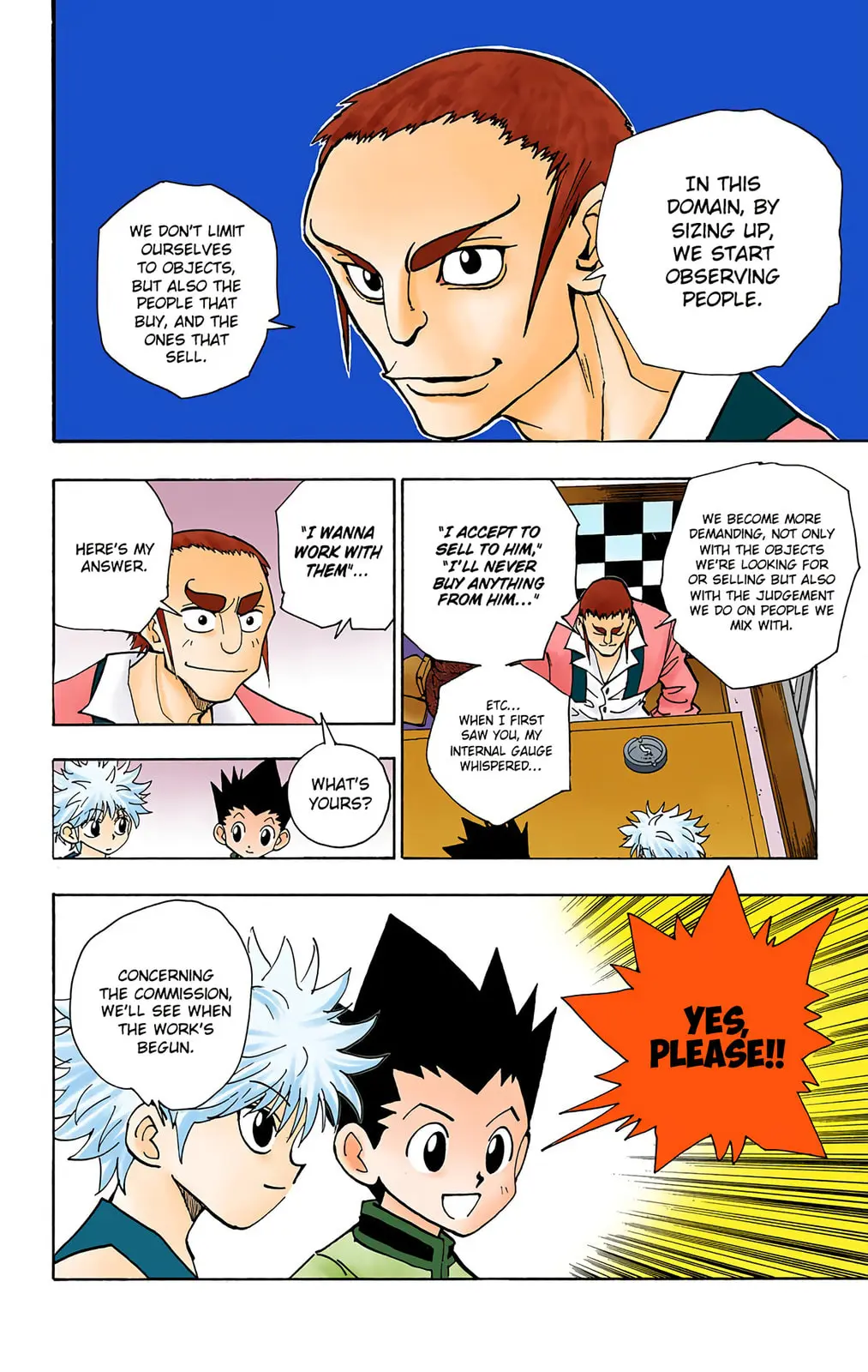 Hunter x Hunter Colored Manga, chapter 87, page 12