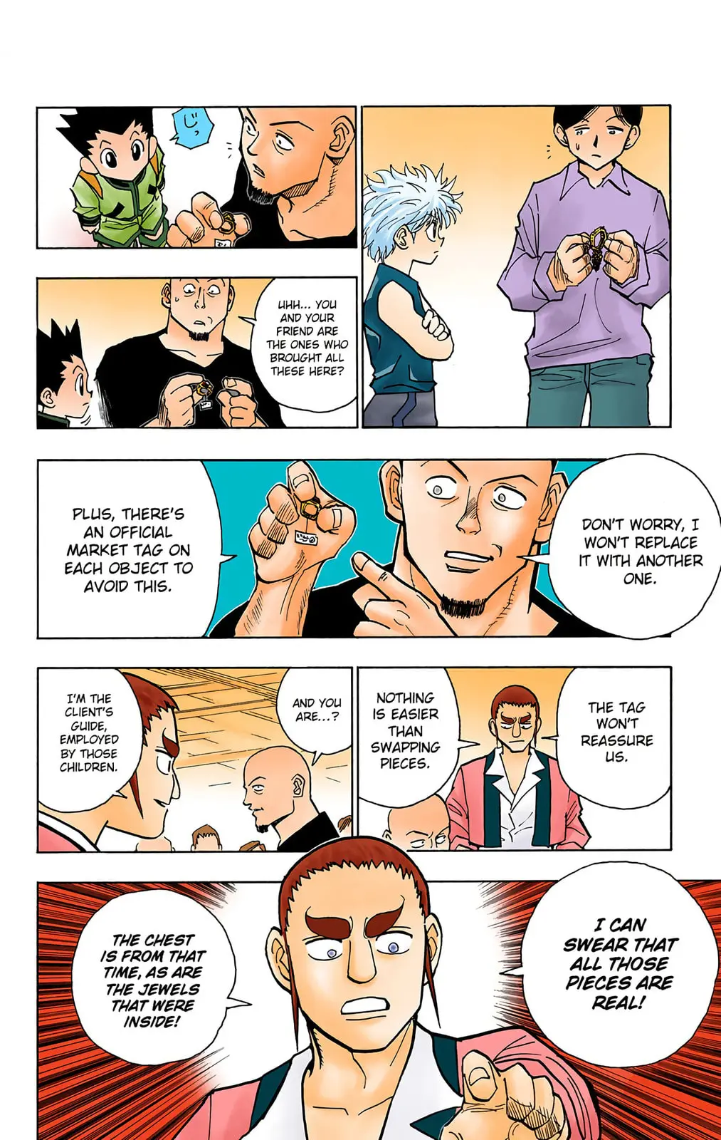 Hunter x Hunter Colored Manga, chapter 88, page 4