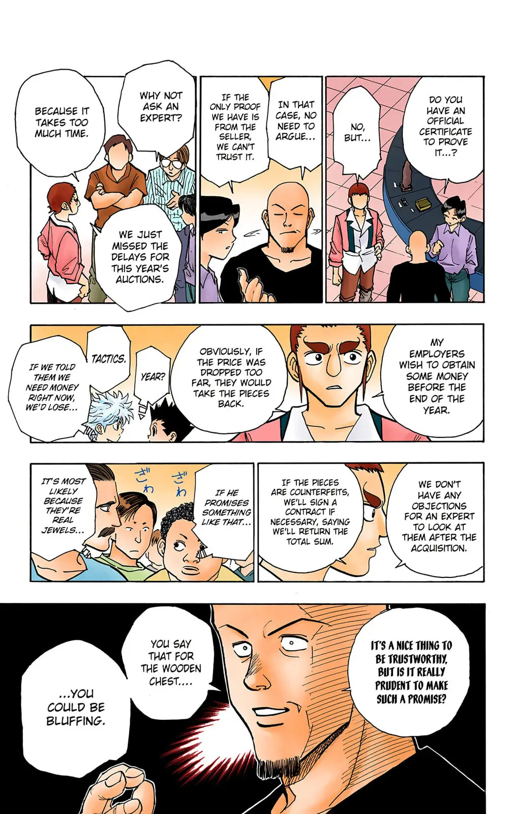 Hunter x Hunter Colored Manga, chapter 88, page 5