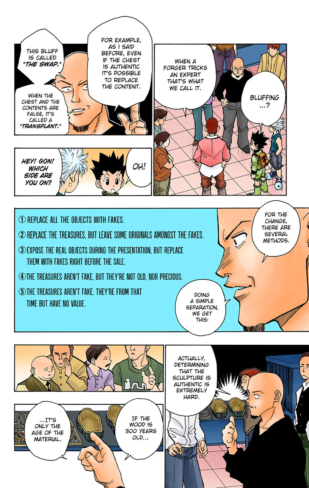 Hunter x Hunter Colored Manga, chapter 88, page 6