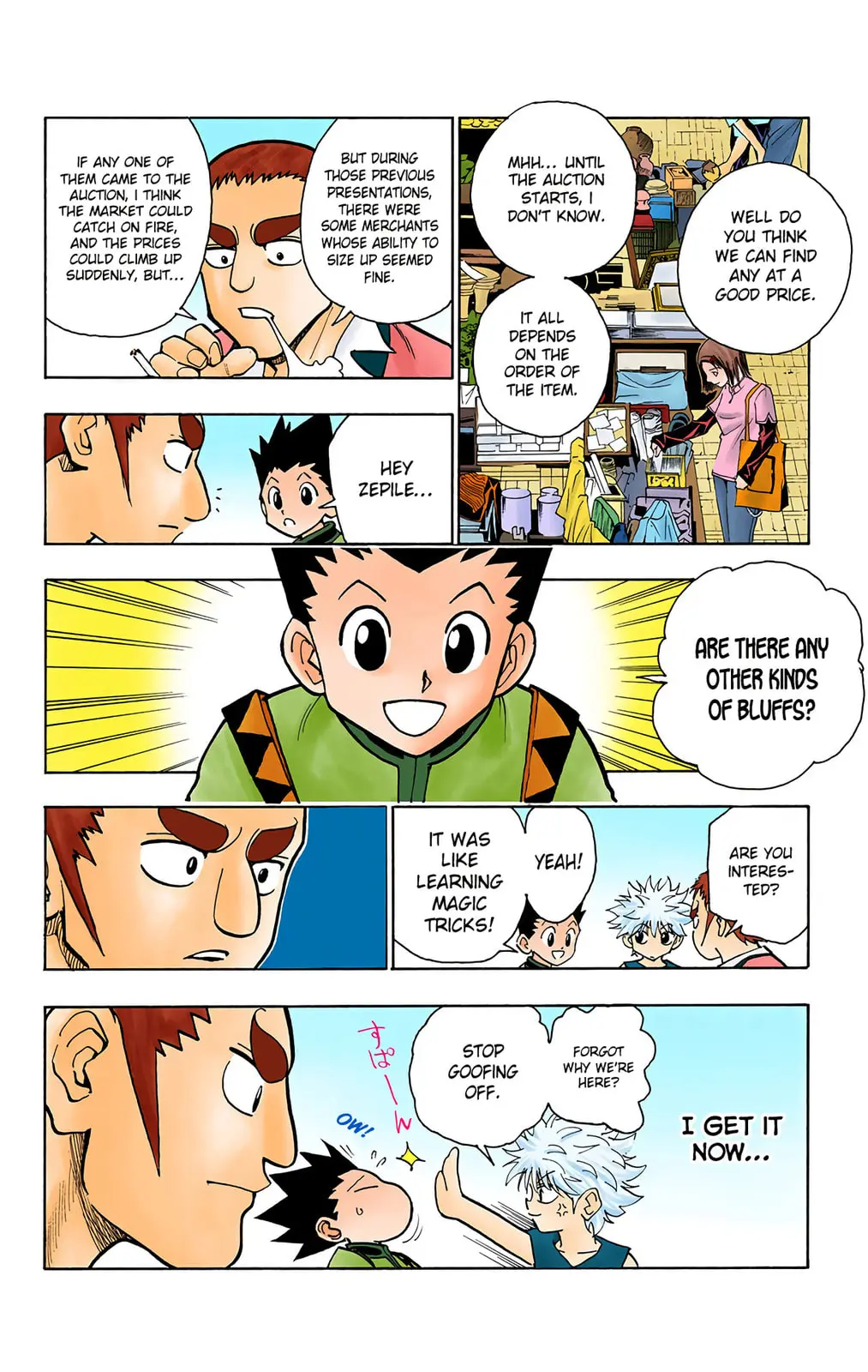 Hunter x Hunter Colored Manga, chapter 88, page 10