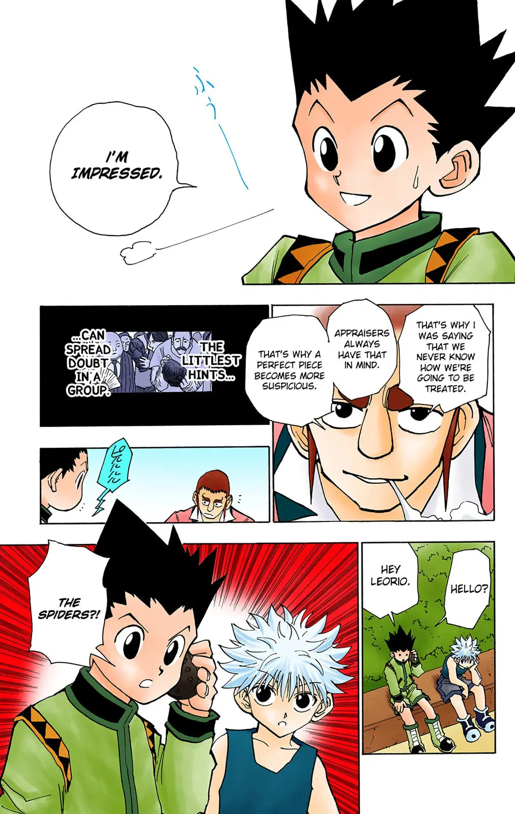 Hunter x Hunter Colored Manga, chapter 88, page 17