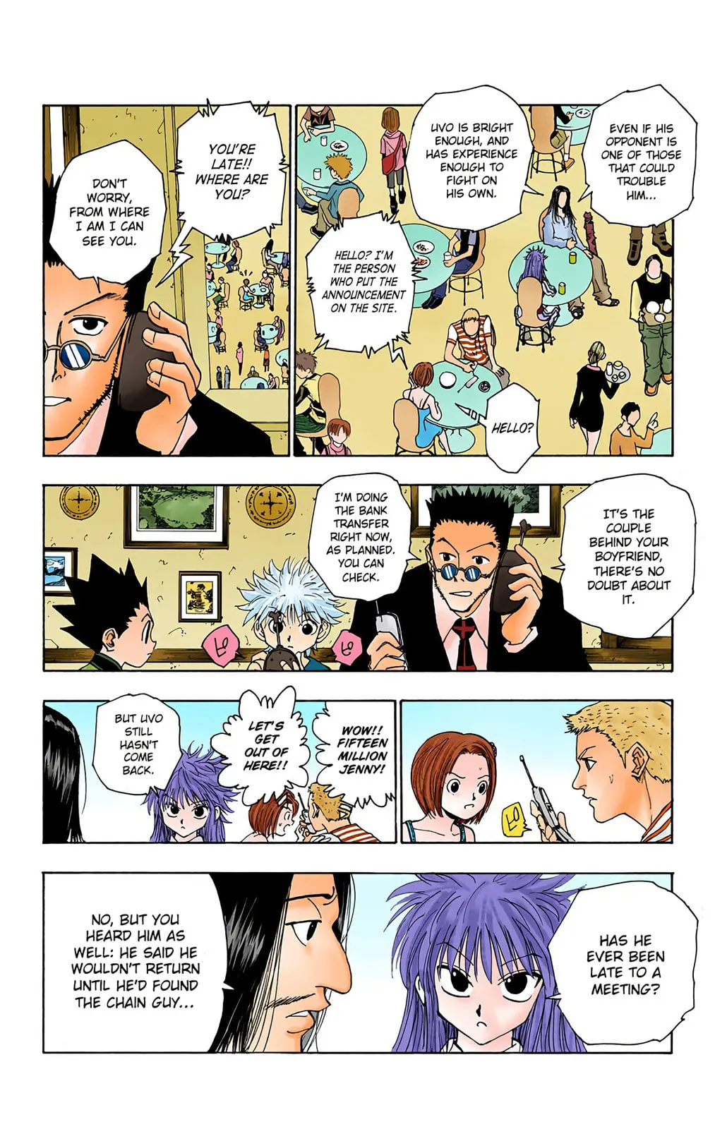 Hunter x Hunter Colored Manga, chapter 89, page 4
