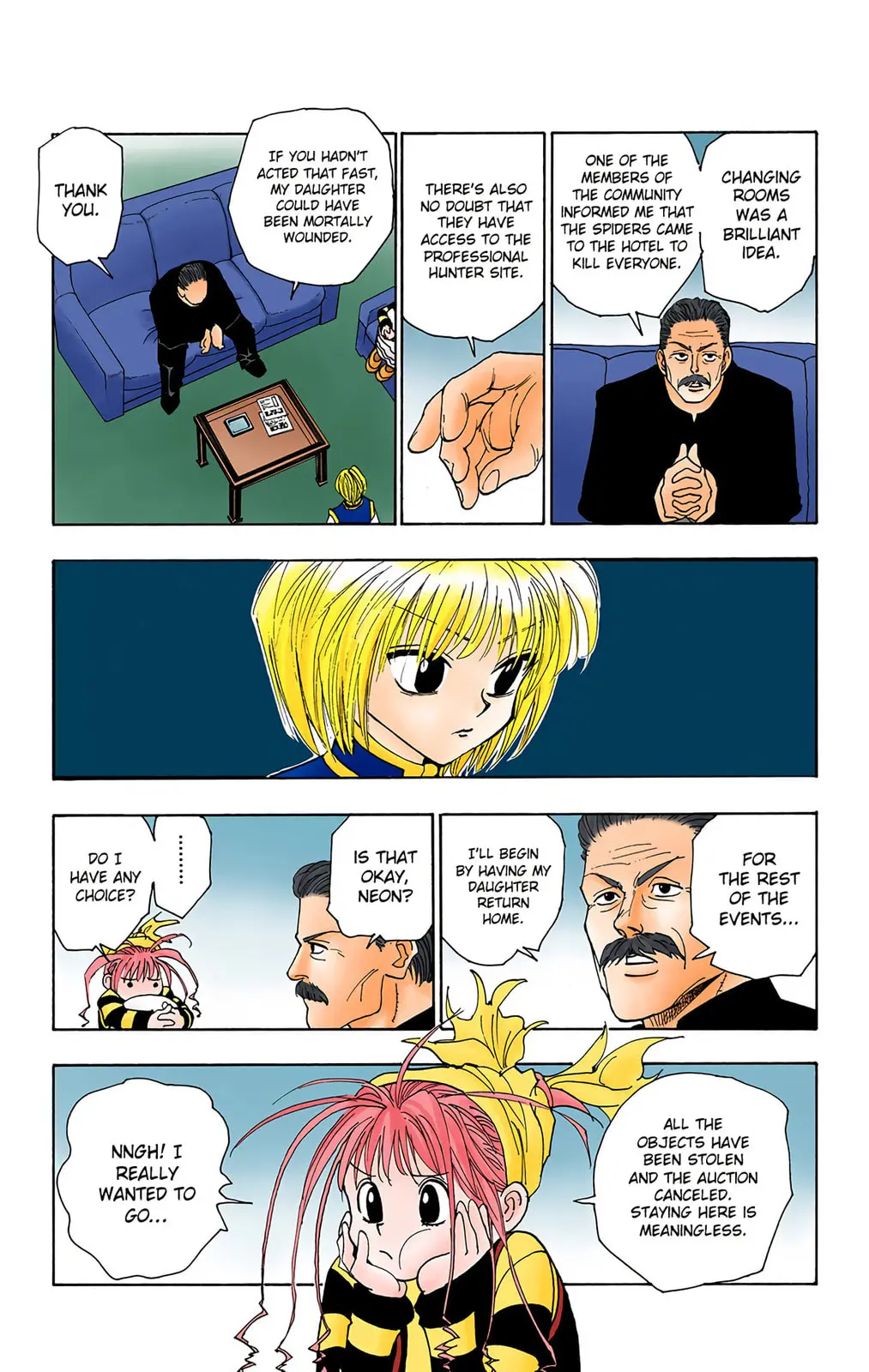 Hunter x Hunter Colored Manga, chapter 89, page 13