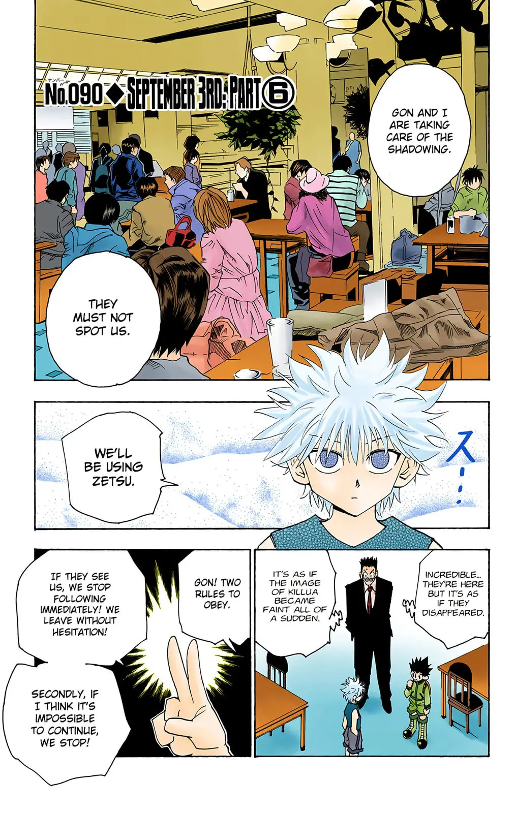 Hunter x Hunter Colored Manga, chapter 90, page 1