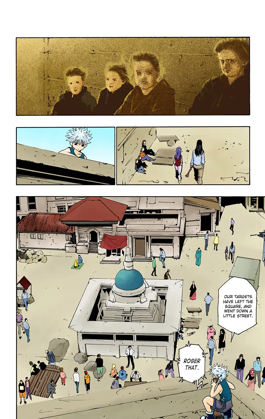 Hunter x Hunter Colored Manga, chapter 90, page 4