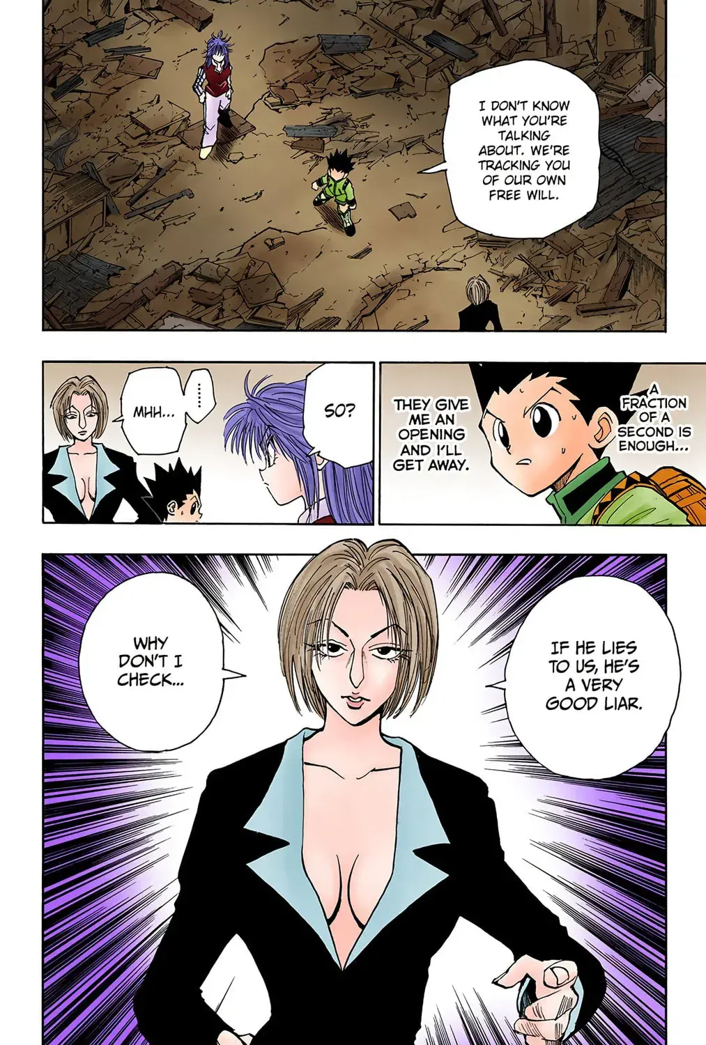 Hunter x Hunter Colored Manga, chapter 91, page 3