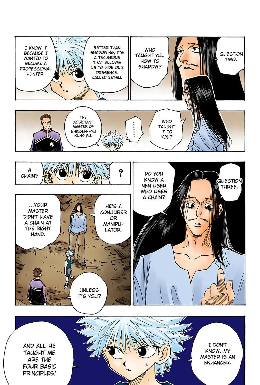 Hunter x Hunter Colored Manga, chapter 91, page 9