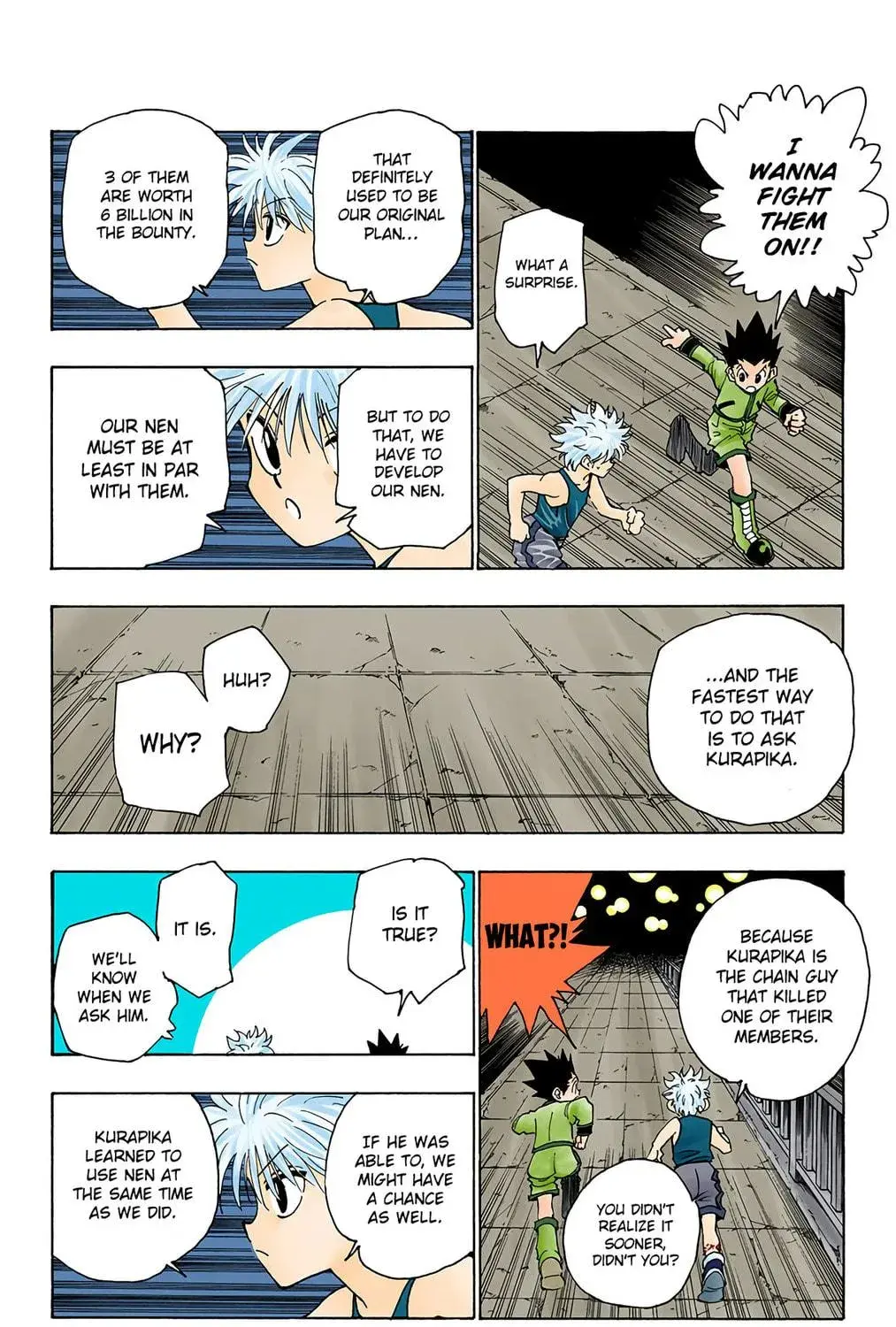 Hunter x Hunter Colored Manga, chapter 94, page 35