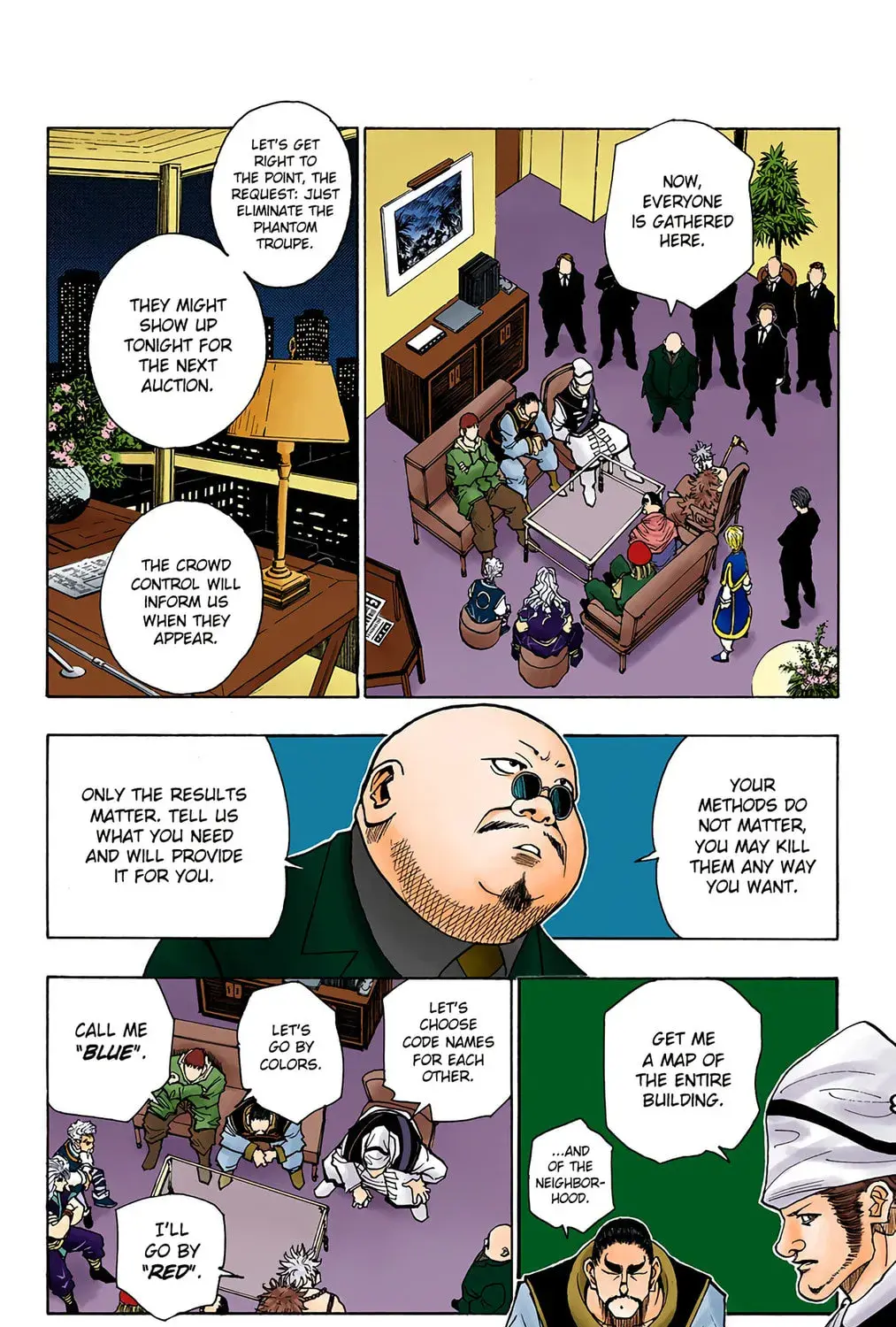 Hunter x Hunter Colored Manga, chapter 95, page 7