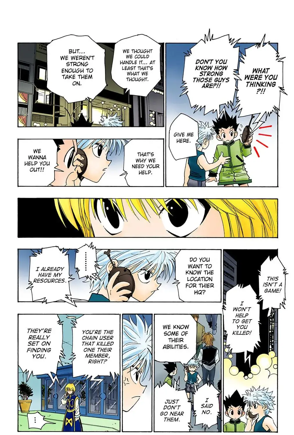 Hunter x Hunter Colored Manga, chapter 97, page 35