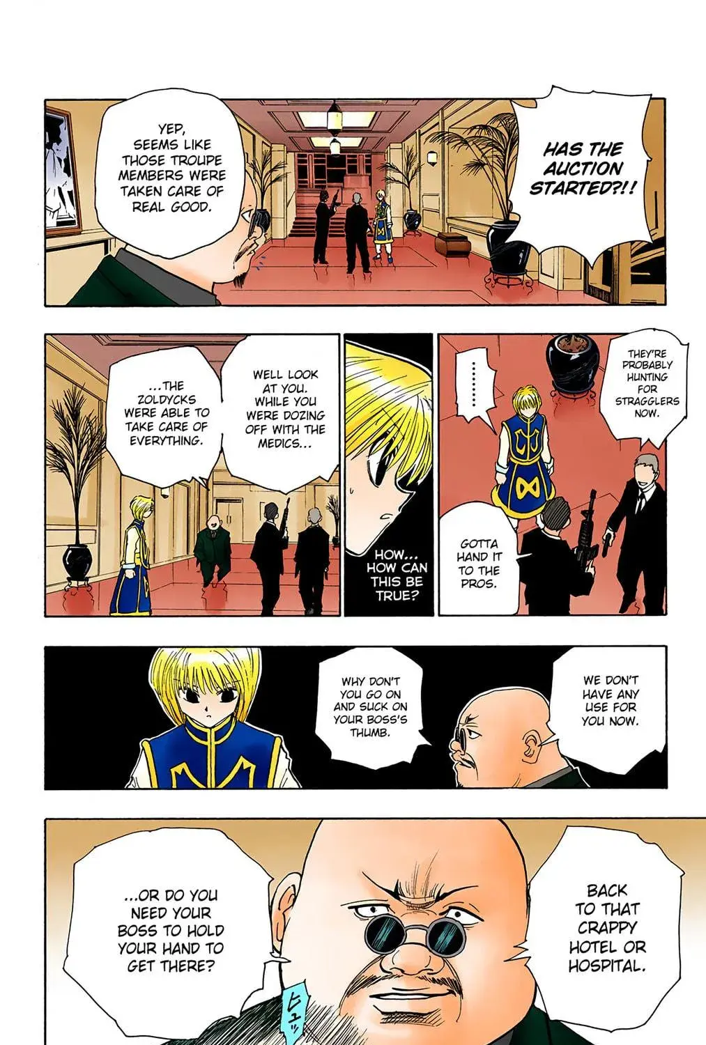 Hunter x Hunter Colored Manga, chapter 100, page 35