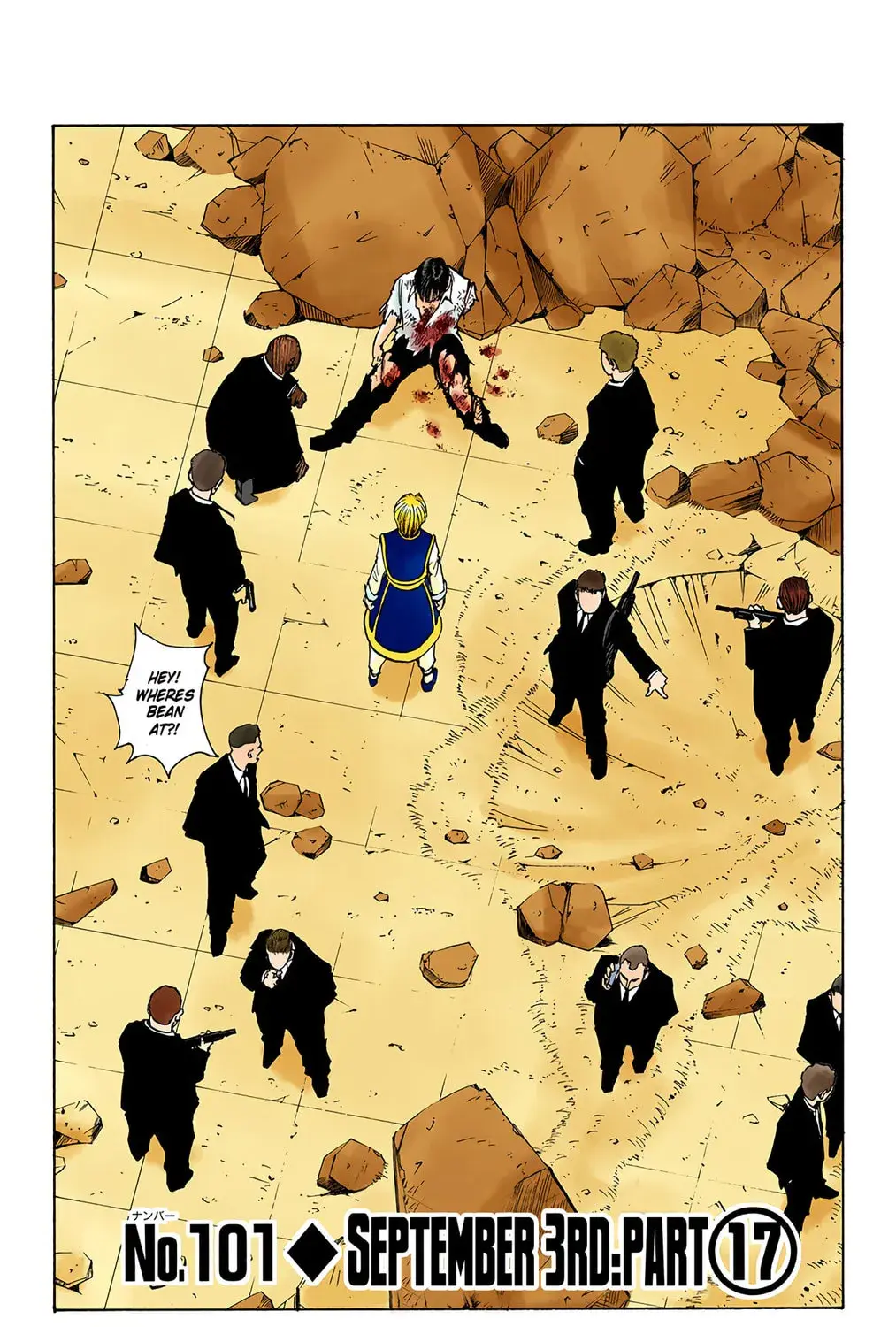 Hunter x Hunter Colored Manga, chapter 101, page 3