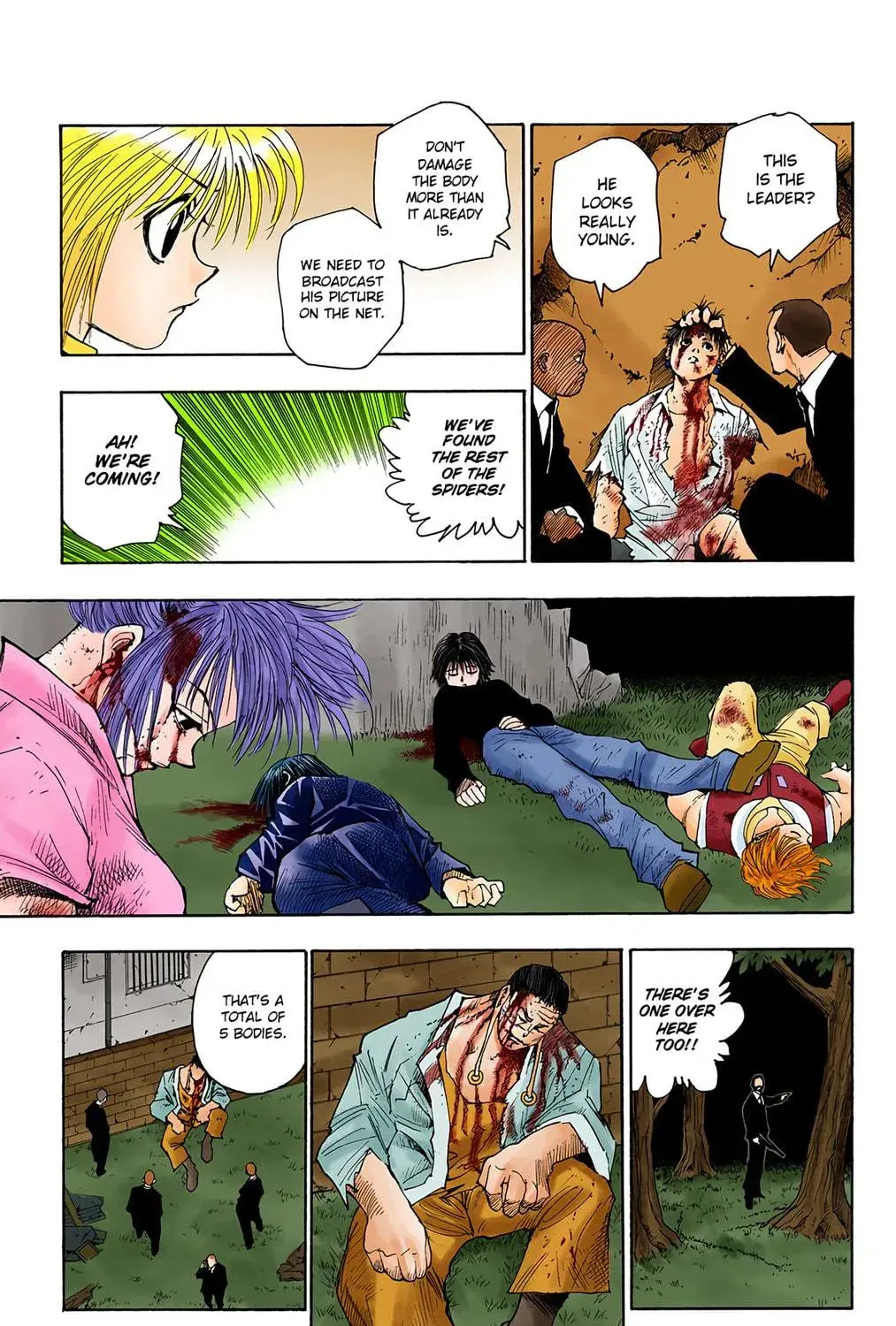 Hunter x Hunter Colored Manga, chapter 101, page 5