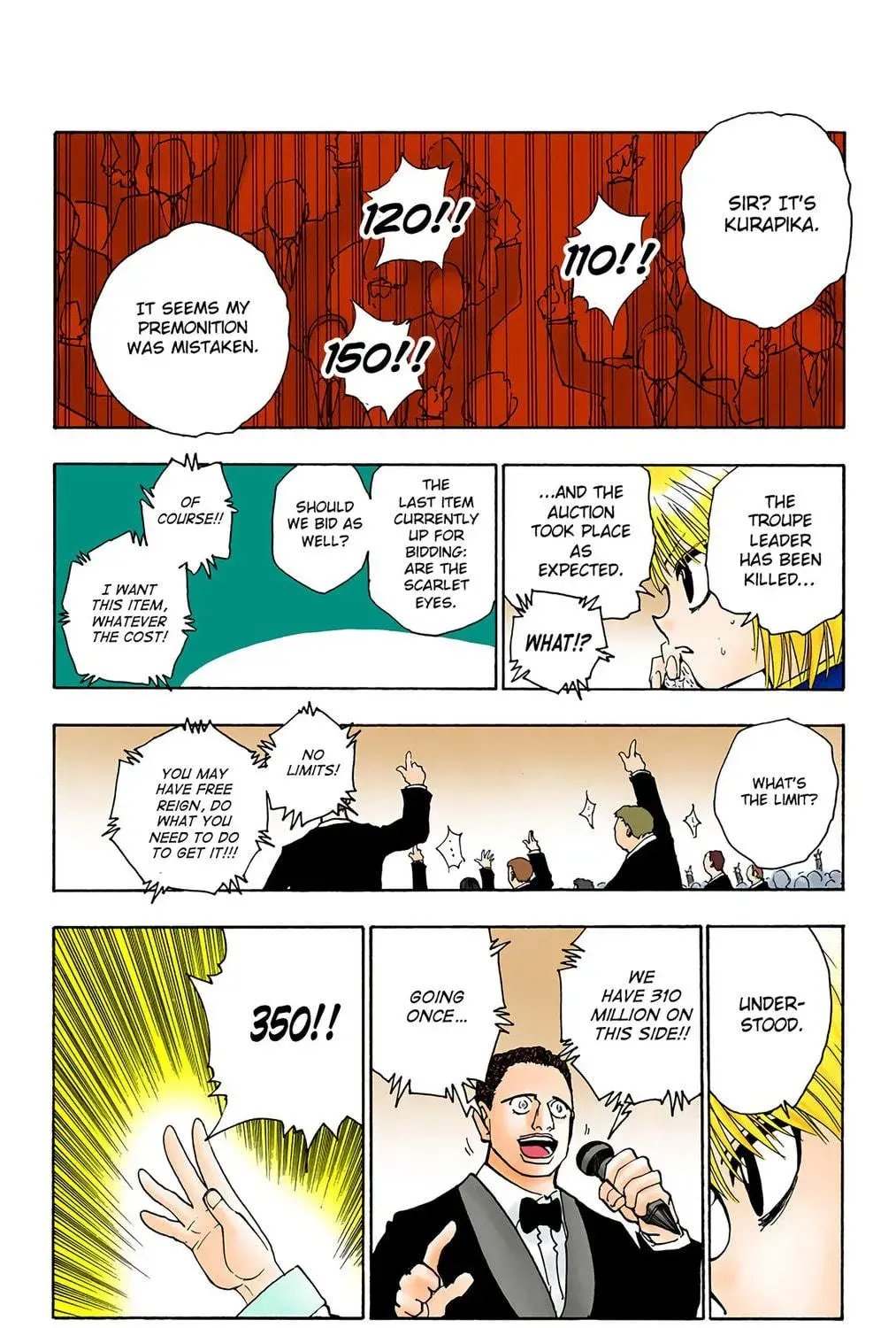Hunter x Hunter Colored Manga, chapter 101, page 11