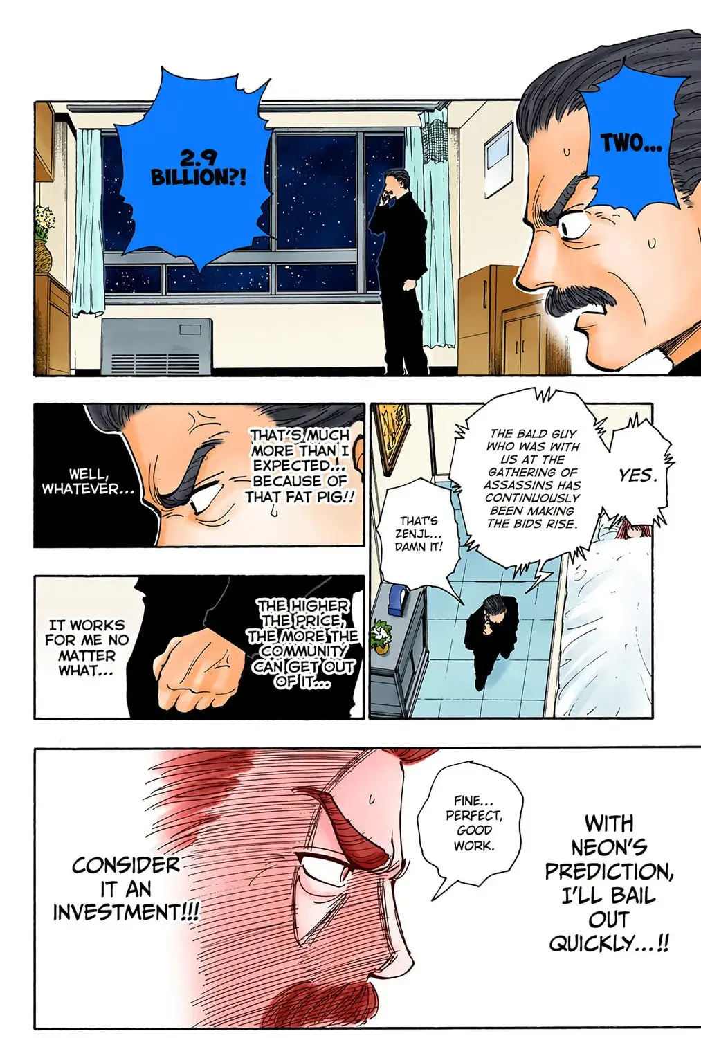 Hunter x Hunter Colored Manga, chapter 101, page 15