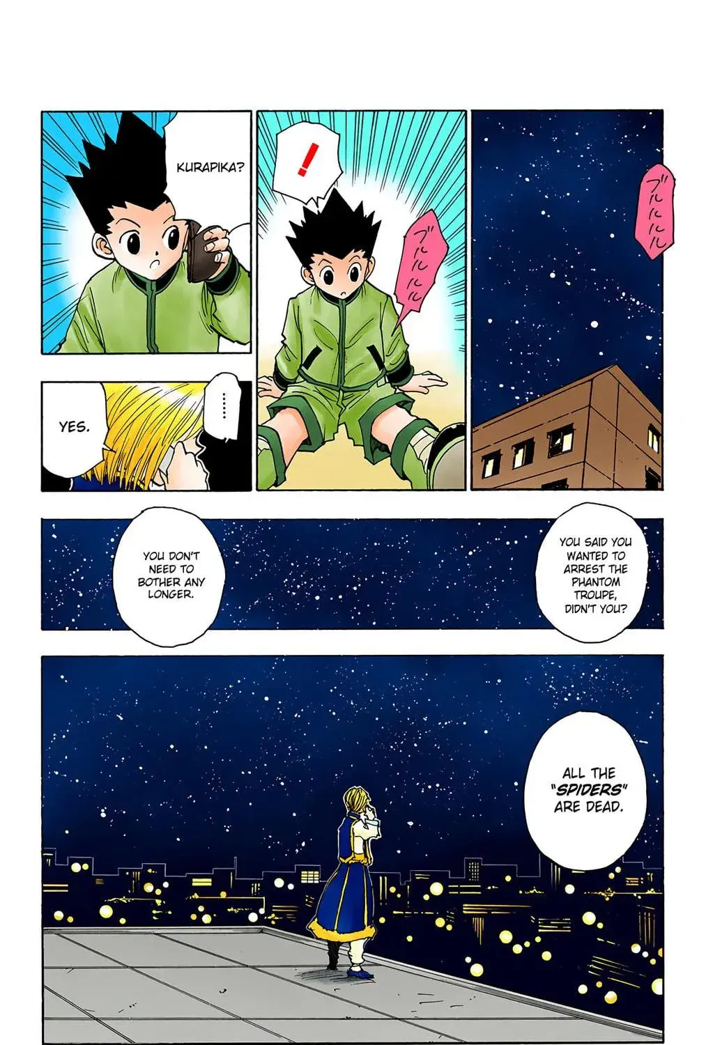 Hunter x Hunter Colored Manga, chapter 101, page 35