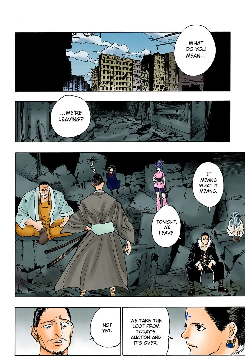 Hunter x Hunter Colored Manga, chapter 102, page 25