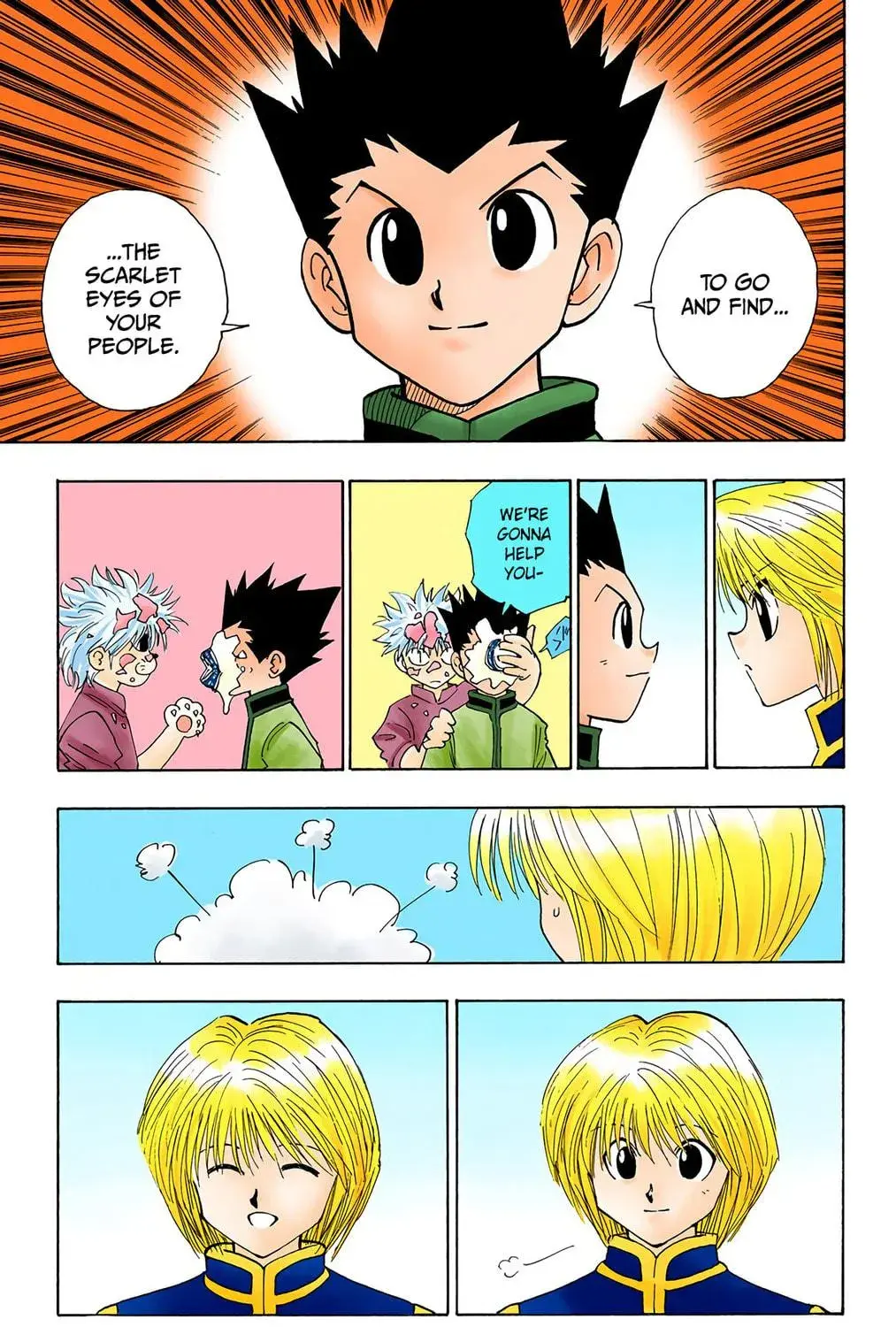 Hunter x Hunter Colored Manga, chapter 102, page 35