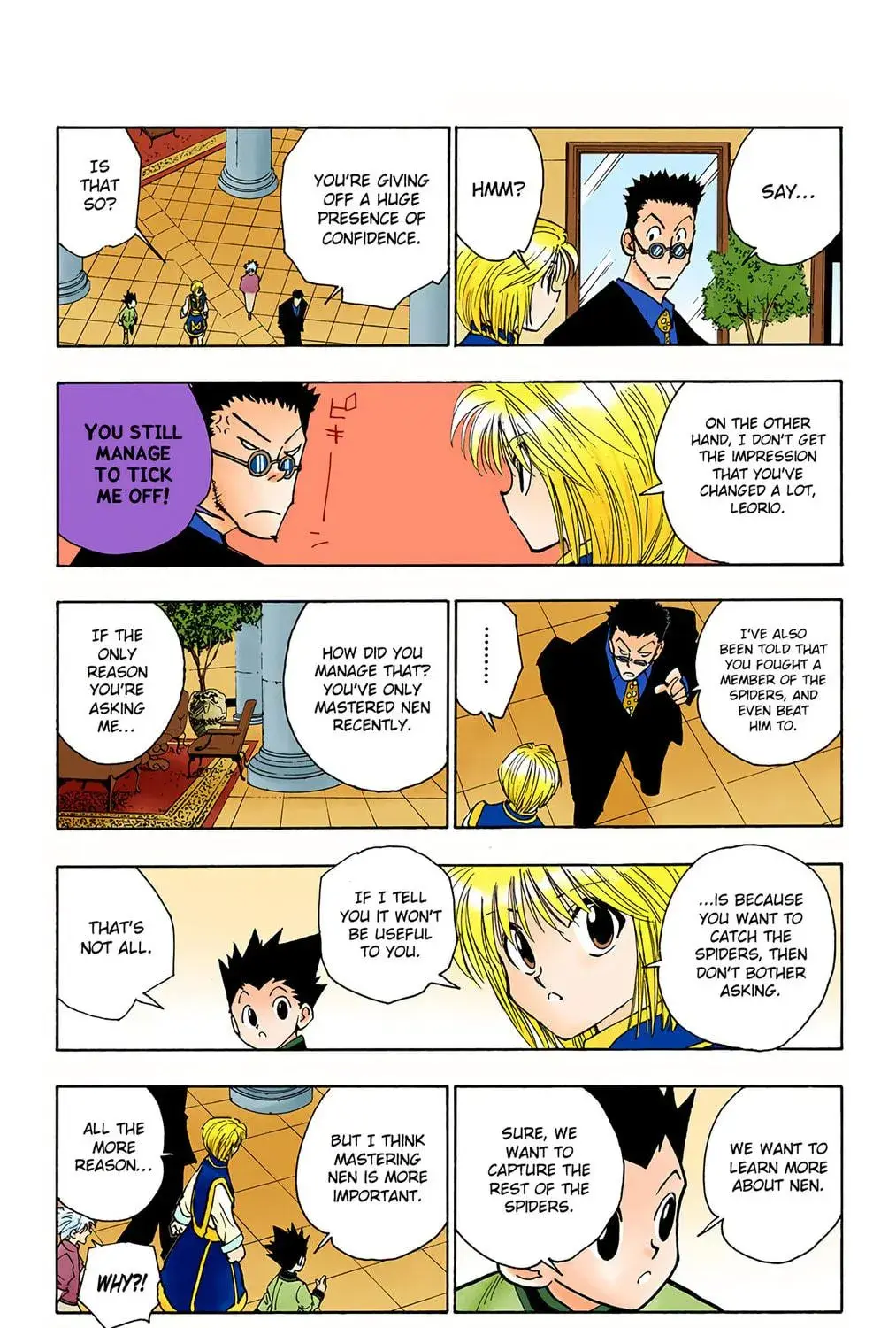 Hunter x Hunter Colored Manga, chapter 103, page 9