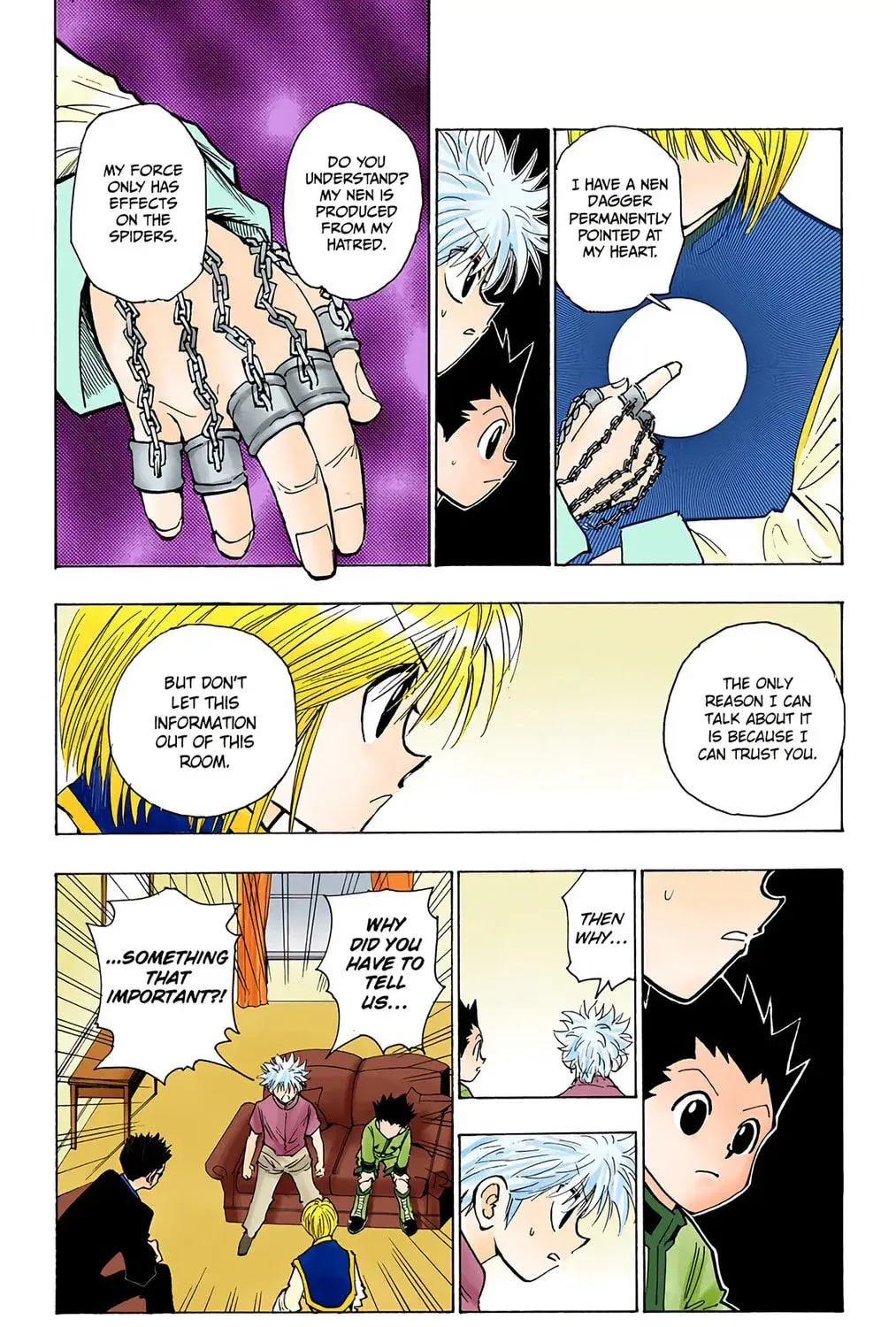 Hunter x Hunter Colored Manga, chapter 103, page 15