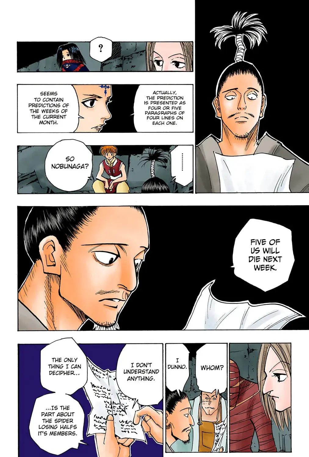 Hunter x Hunter Colored Manga, chapter 104, page 15