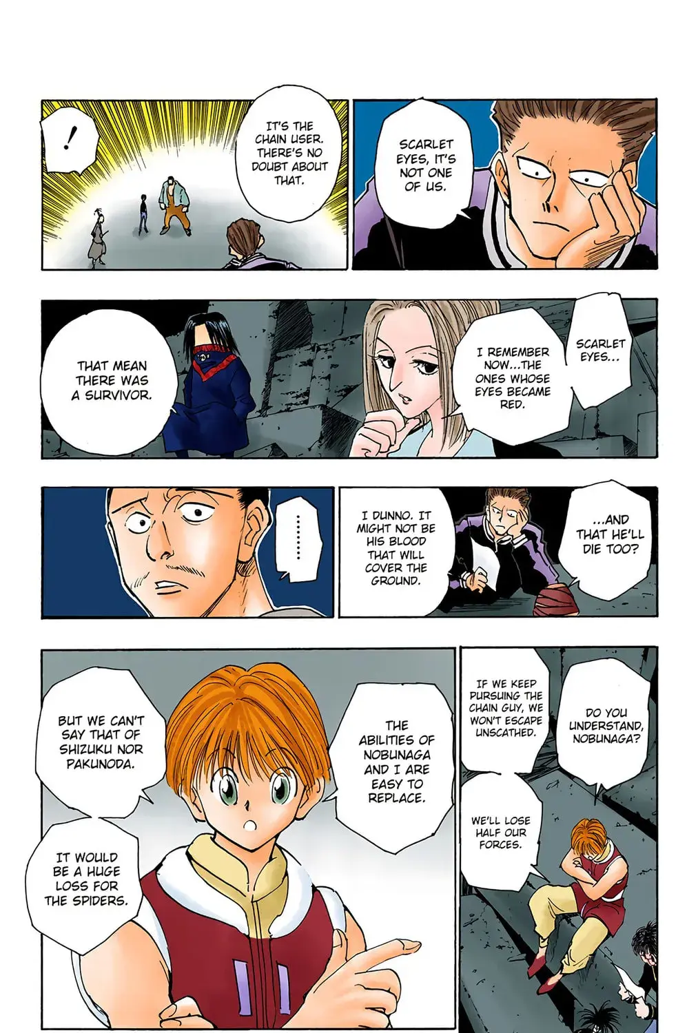 Hunter x Hunter Colored Manga, chapter 104, page 21